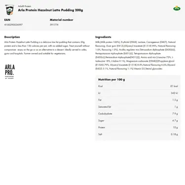 Download product information