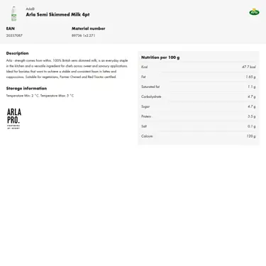 Download product information