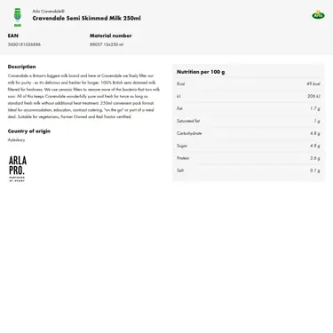 Download product information
