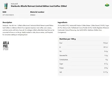 Download product information