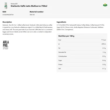 Download product information