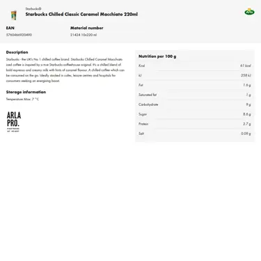 Download product information