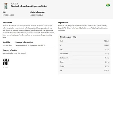 Download product information