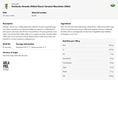 Download product information