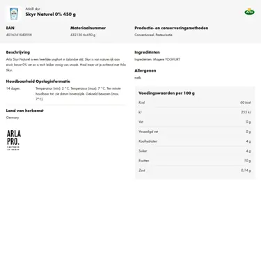 Productinformatie downloaden