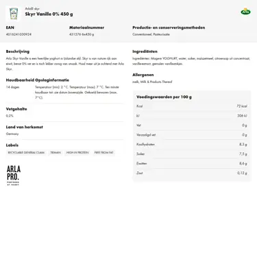 Productinformatie downloaden