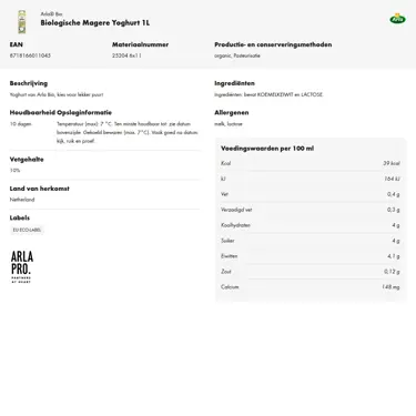 Productinformatie downloaden