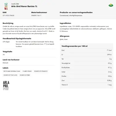 Productinformatie downloaden