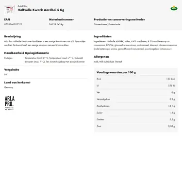 Productinformatie downloaden