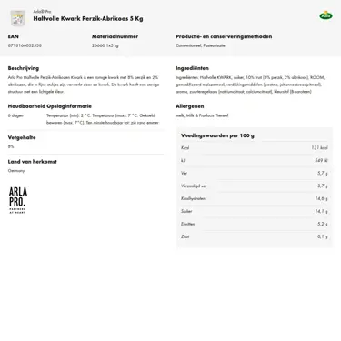 Productinformatie downloaden