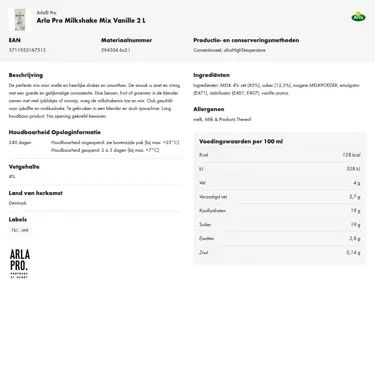Productinformatie downloaden