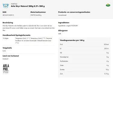Productinformatie downloaden