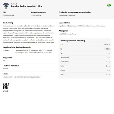 Productinformatie downloaden