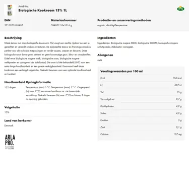 Productinformatie downloaden