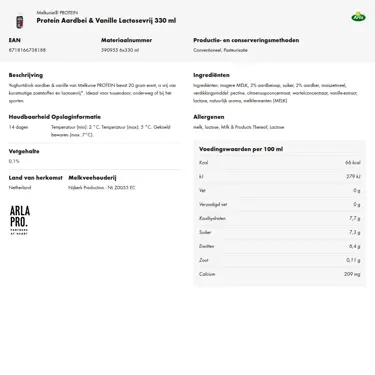 Productinformatie downloaden