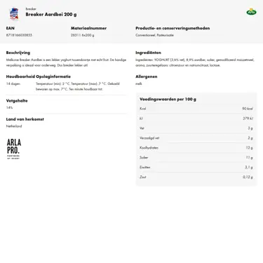Productinformatie downloaden