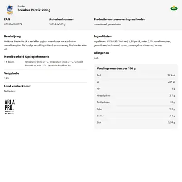 Productinformatie downloaden