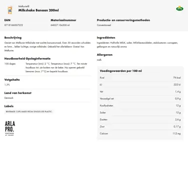 Productinformatie downloaden