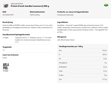 Productinformatie downloaden