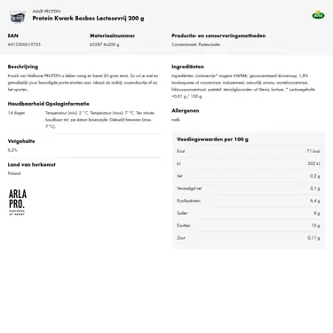 Productinformatie downloaden