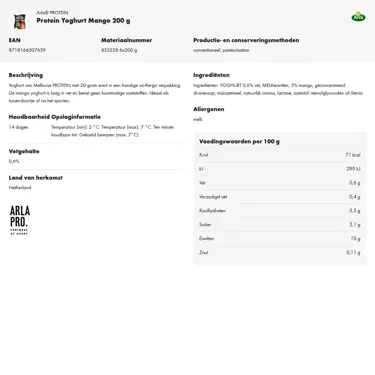 Productinformatie downloaden