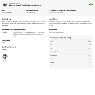 Productinformatie downloaden