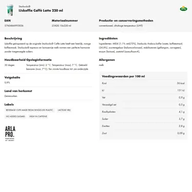Productinformatie downloaden