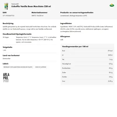 Productinformatie downloaden