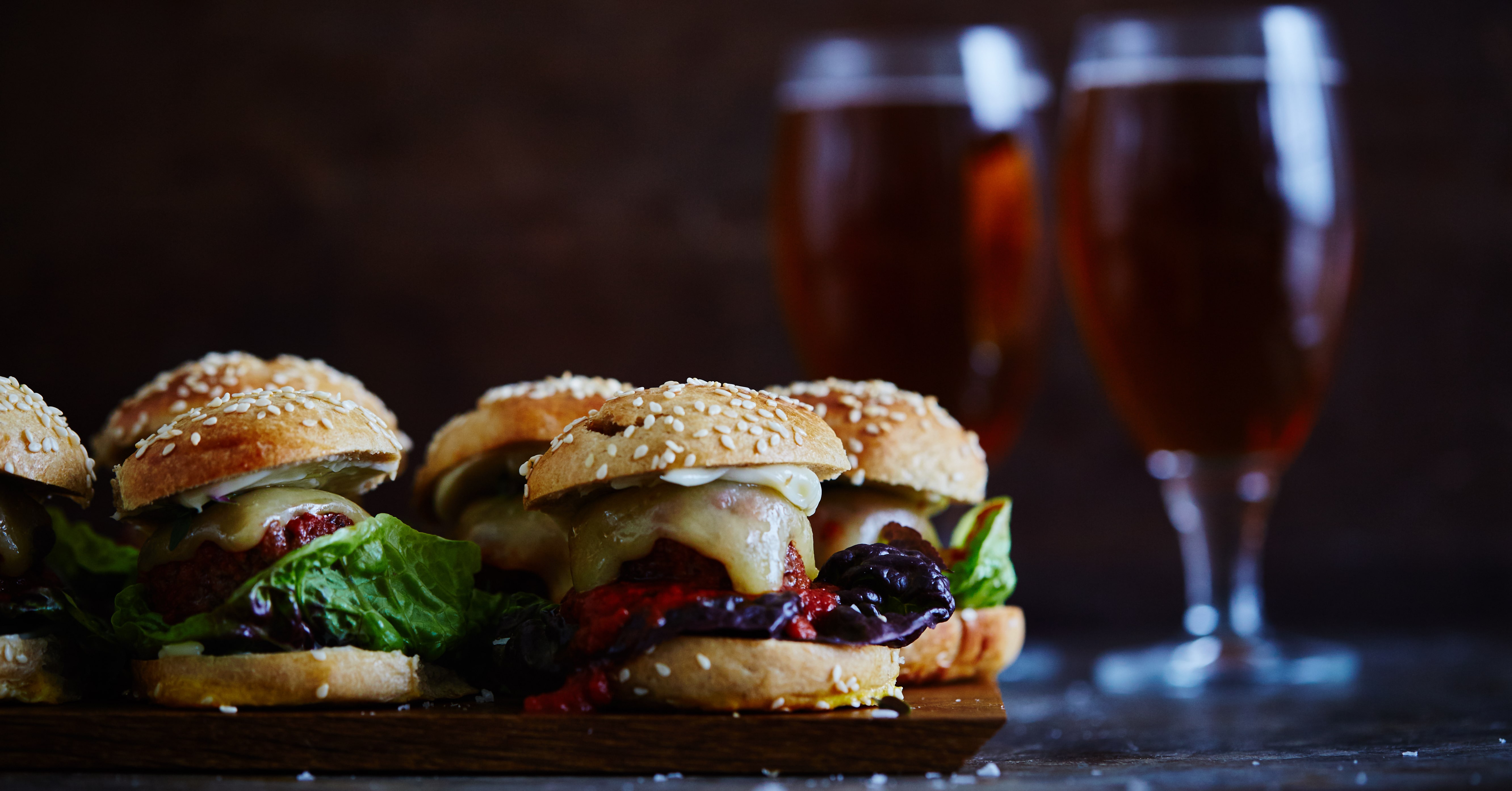 Der Gourmet-Cheeseburger