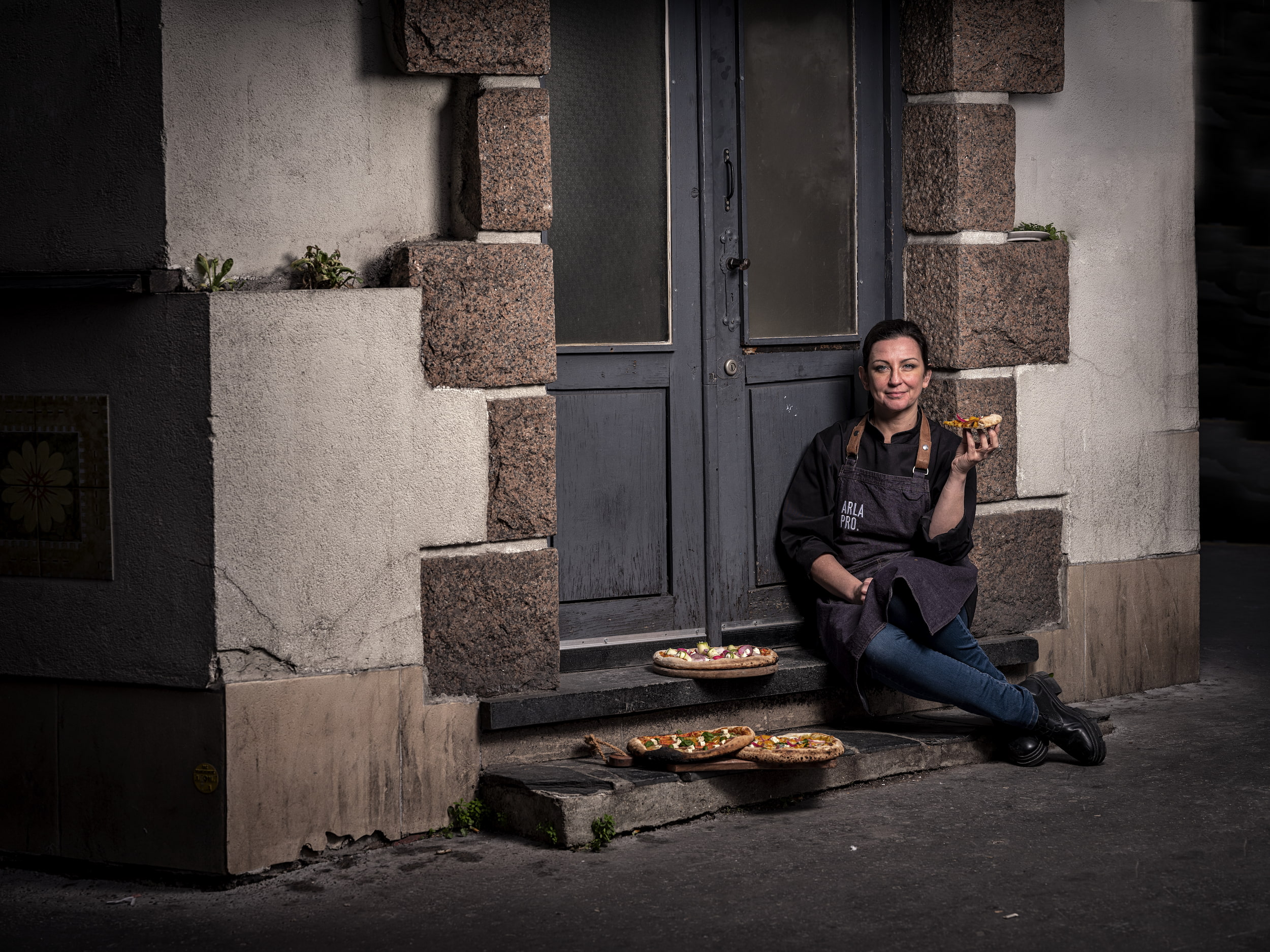 Emma Valentin, prisvindende pizzabager