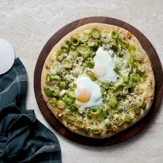 Morgenmads pizza