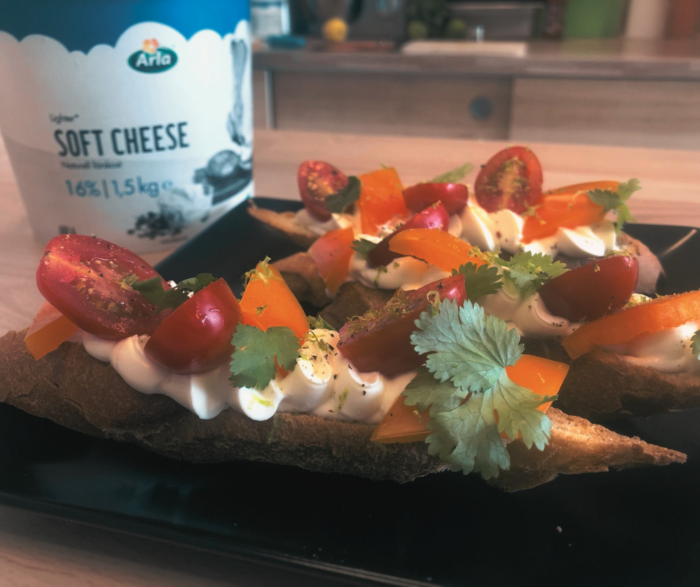 5 recettes de tapas à base de Cream Cheese Arla Pro pour des planches à partager estivales