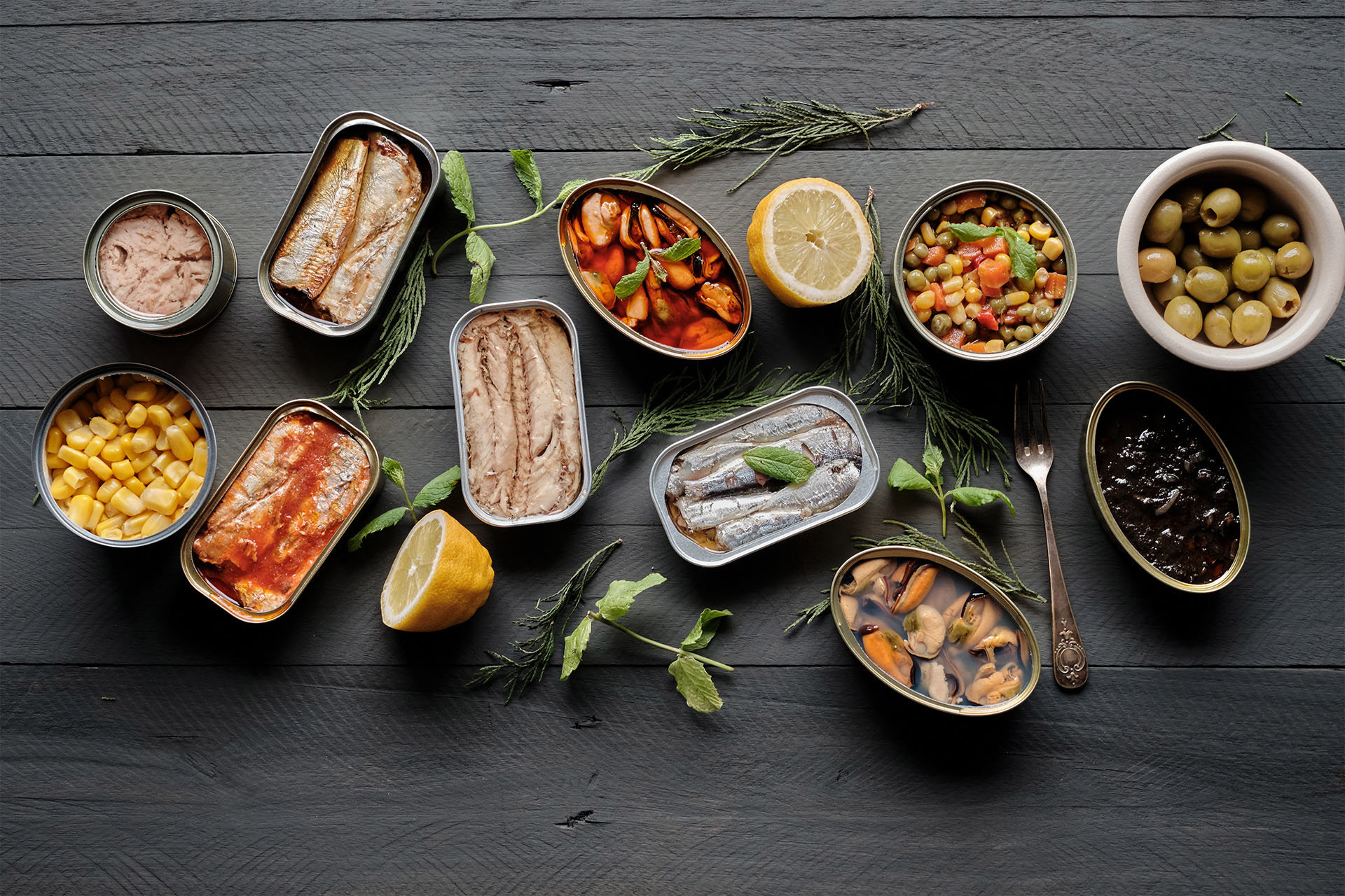 Γκουρμέ κονσερβοποιημένα τρόφιμα