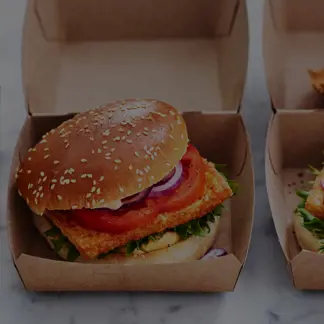 Take away burger