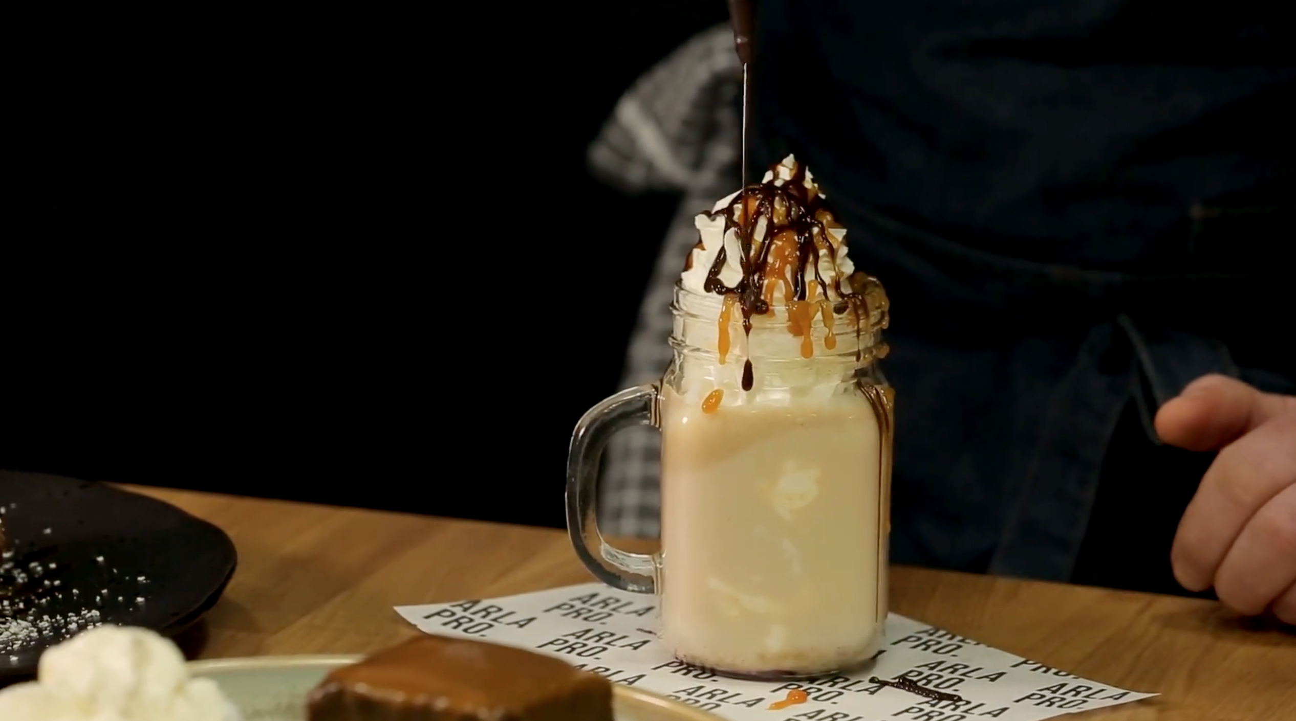 Menu Inspiration with Whipped Cream