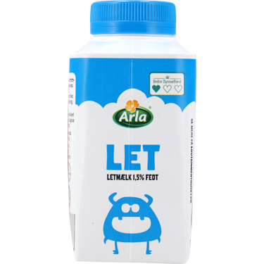 Letmælk 1,5% 250 ml