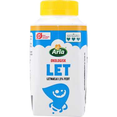 Økologisk Letmælk 1,5% 250 ml