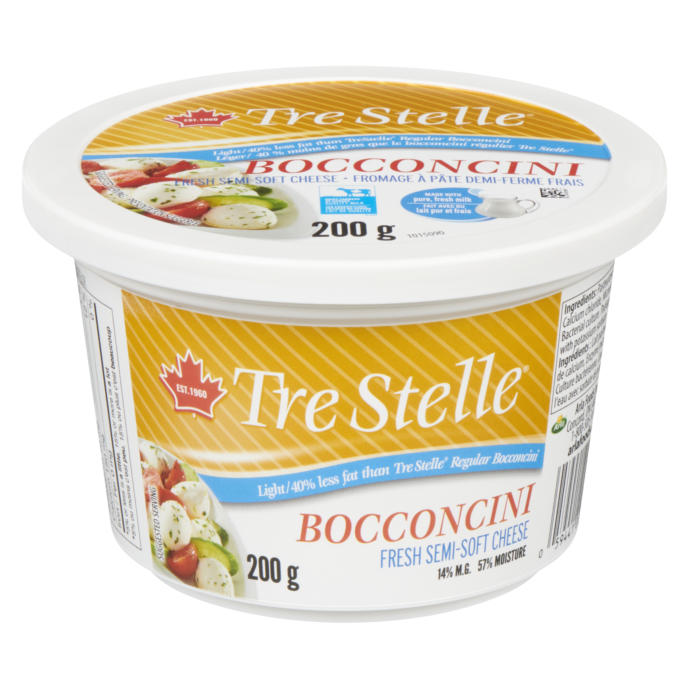 Light Bocconcini Cheese 200g