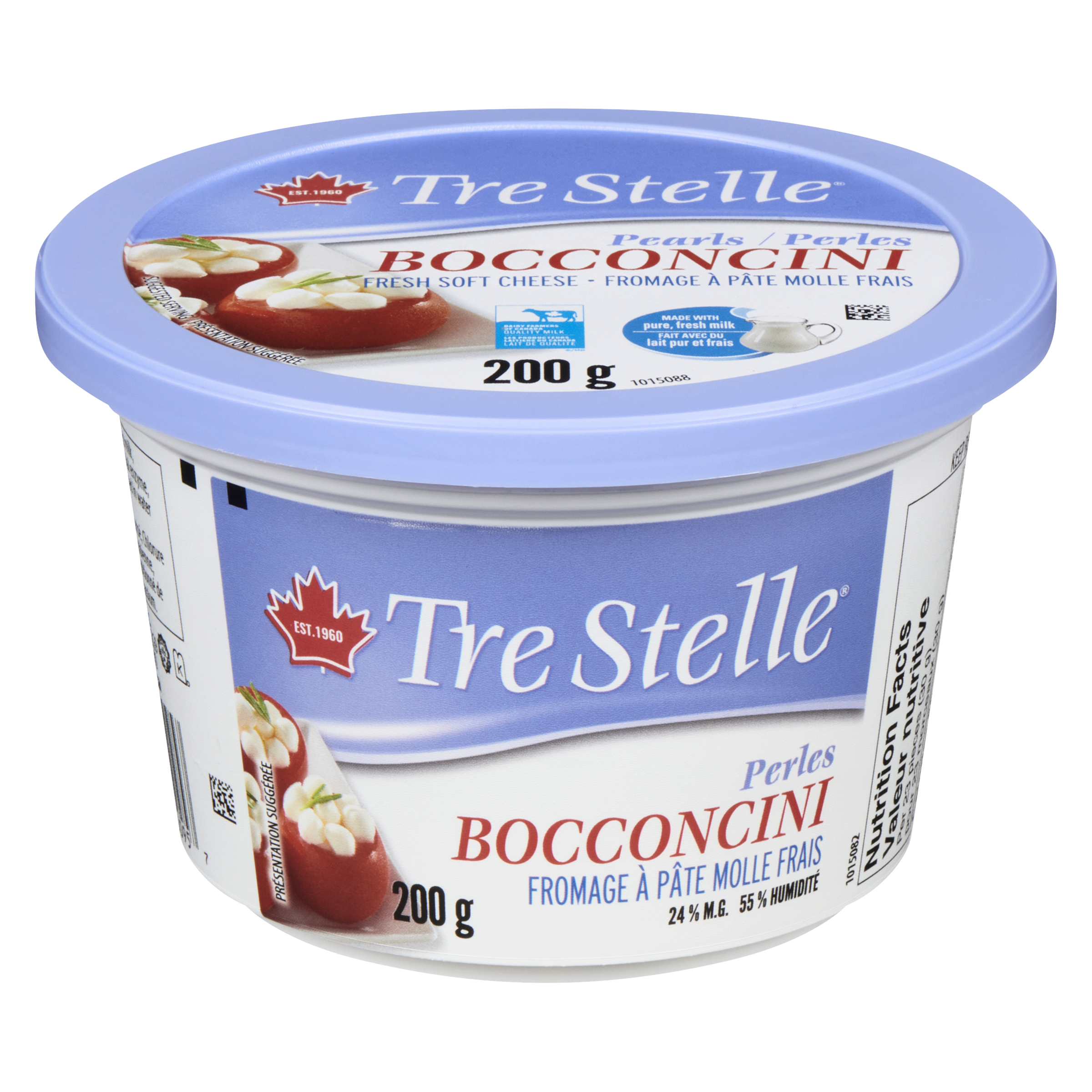 Fromage bocconcini en perles 200g