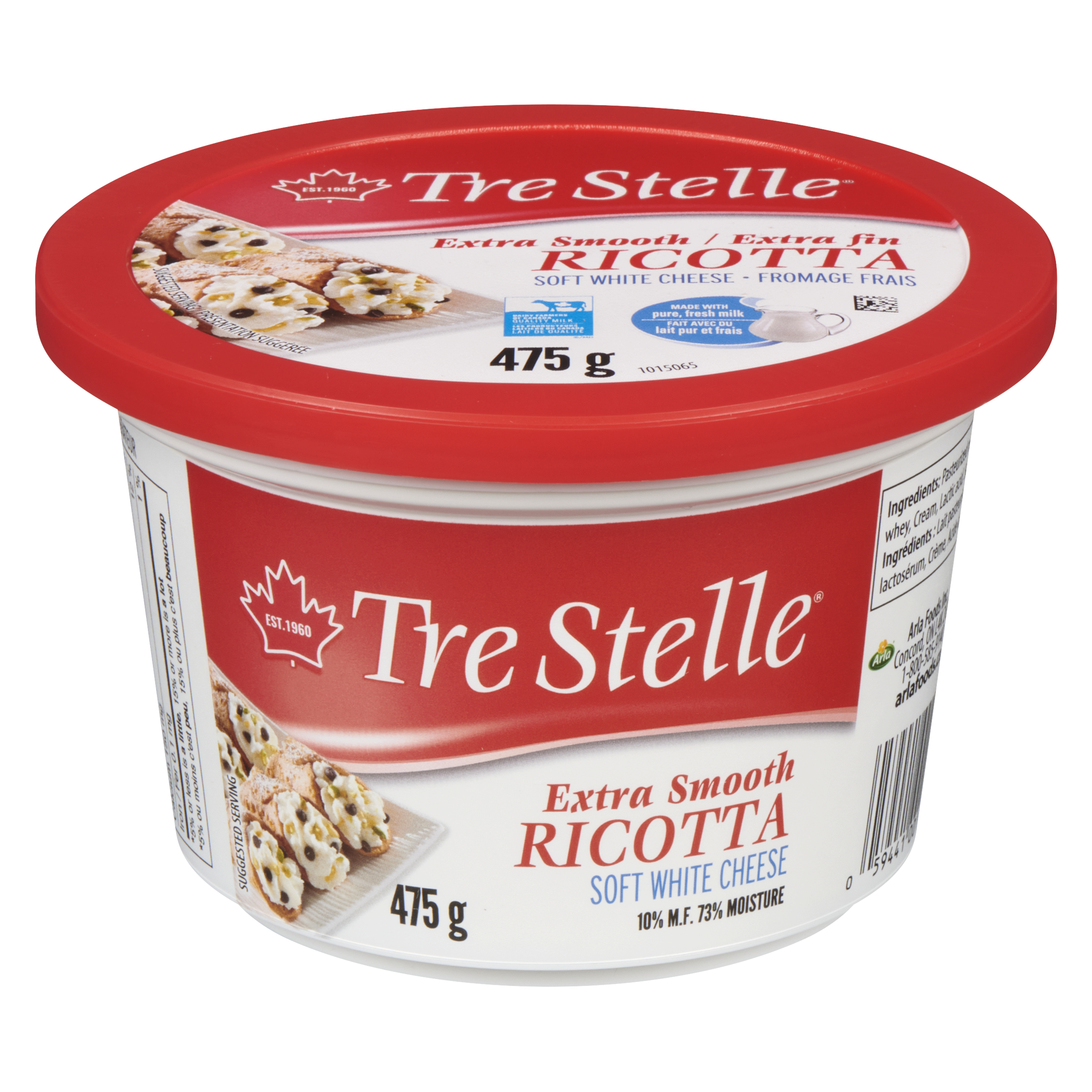 Extra Smooth Ricotta Cheese 475g