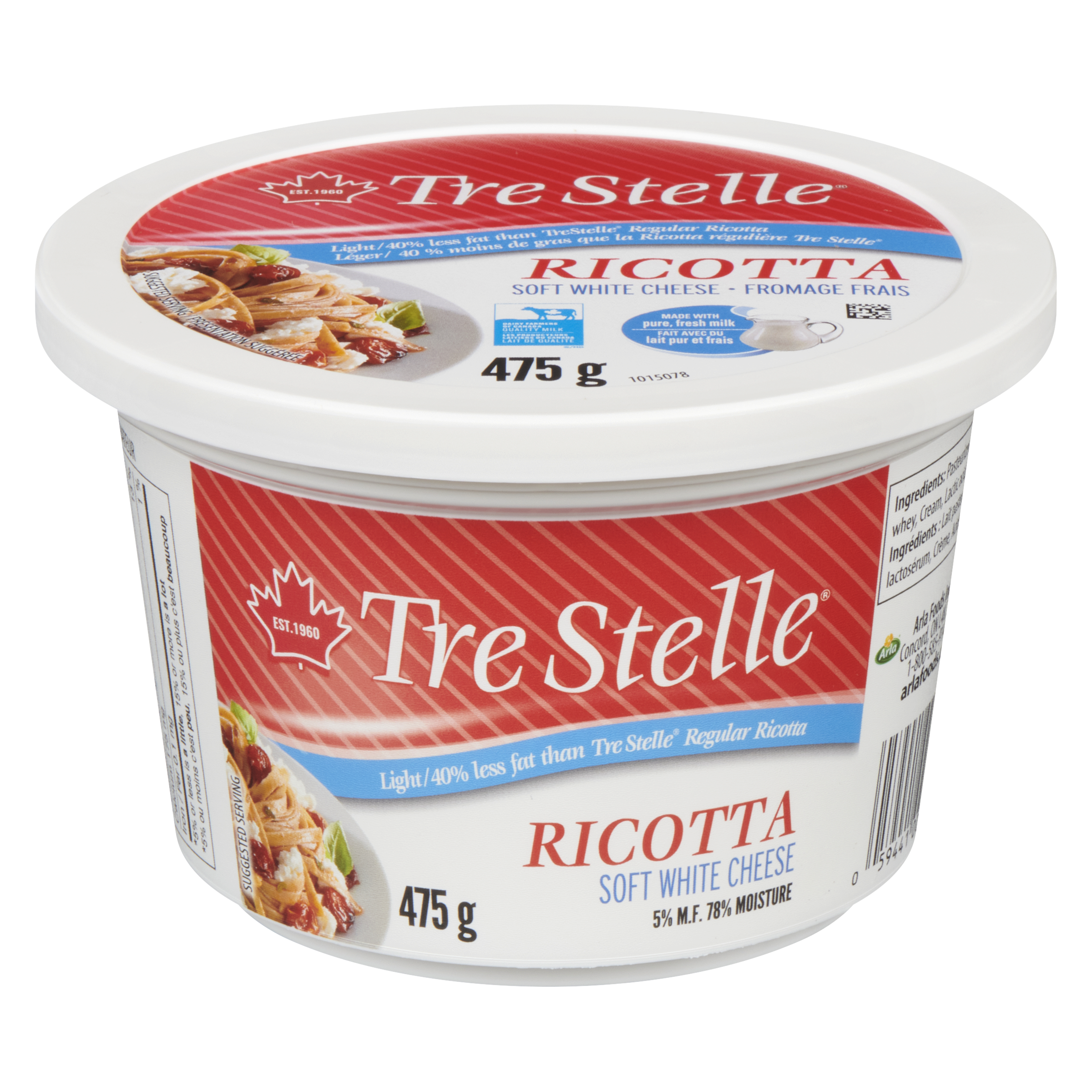 Light Ricotta Cheese 475g