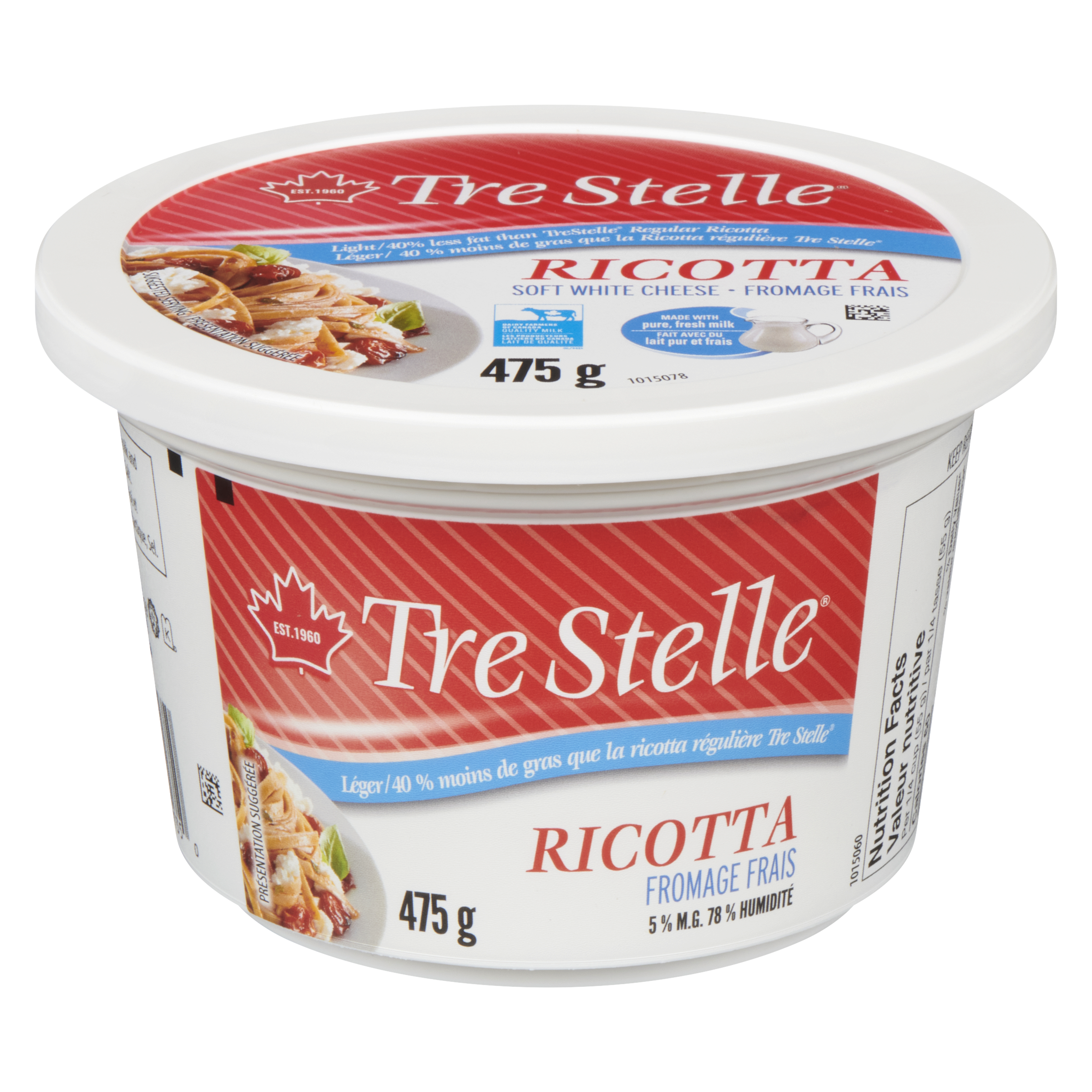 Light Ricotta Cheese 475g