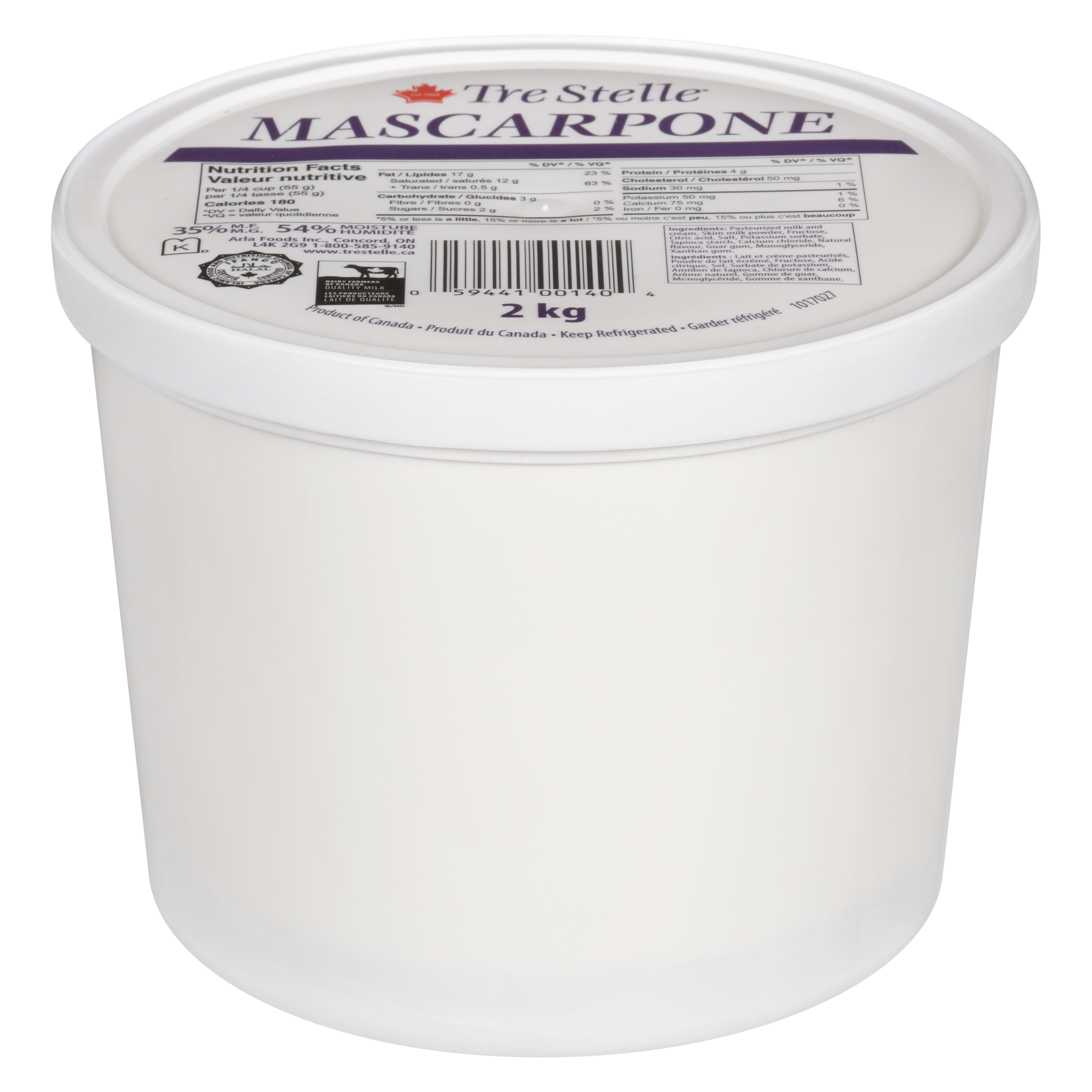 Fromage mascarpone 2kg