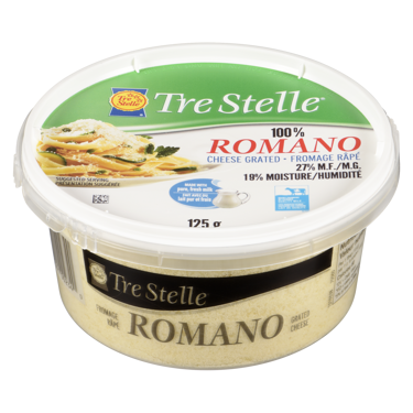Grated Romano Cheese 125g