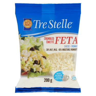 Fromage feta émietté 200g