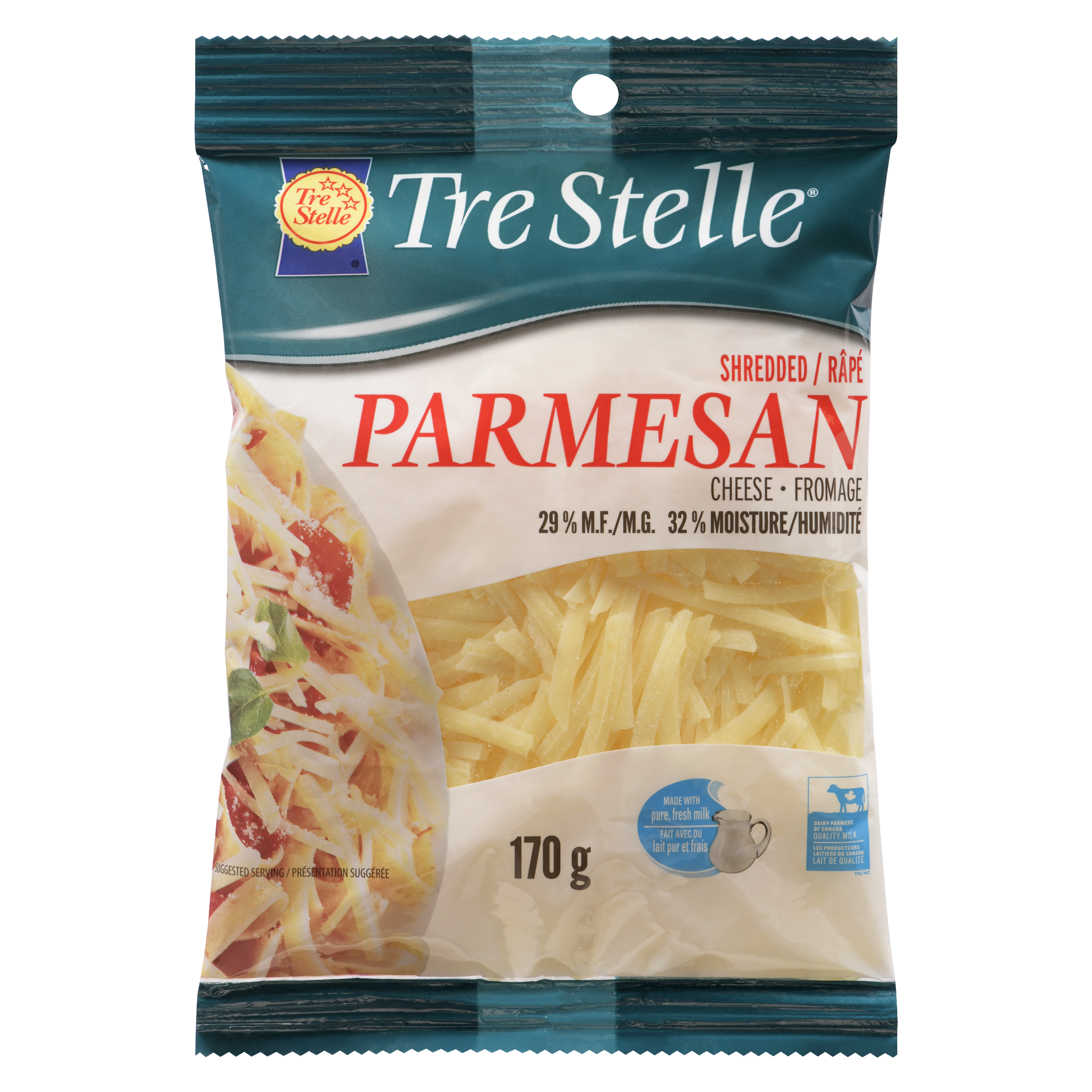 Shredded Parmesan Cheese 170g