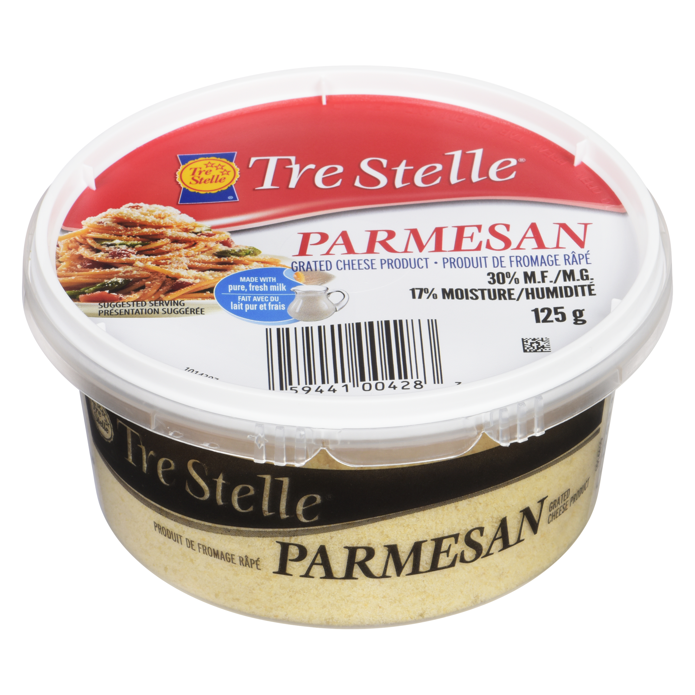 Grated Parmesan Cheese 125g