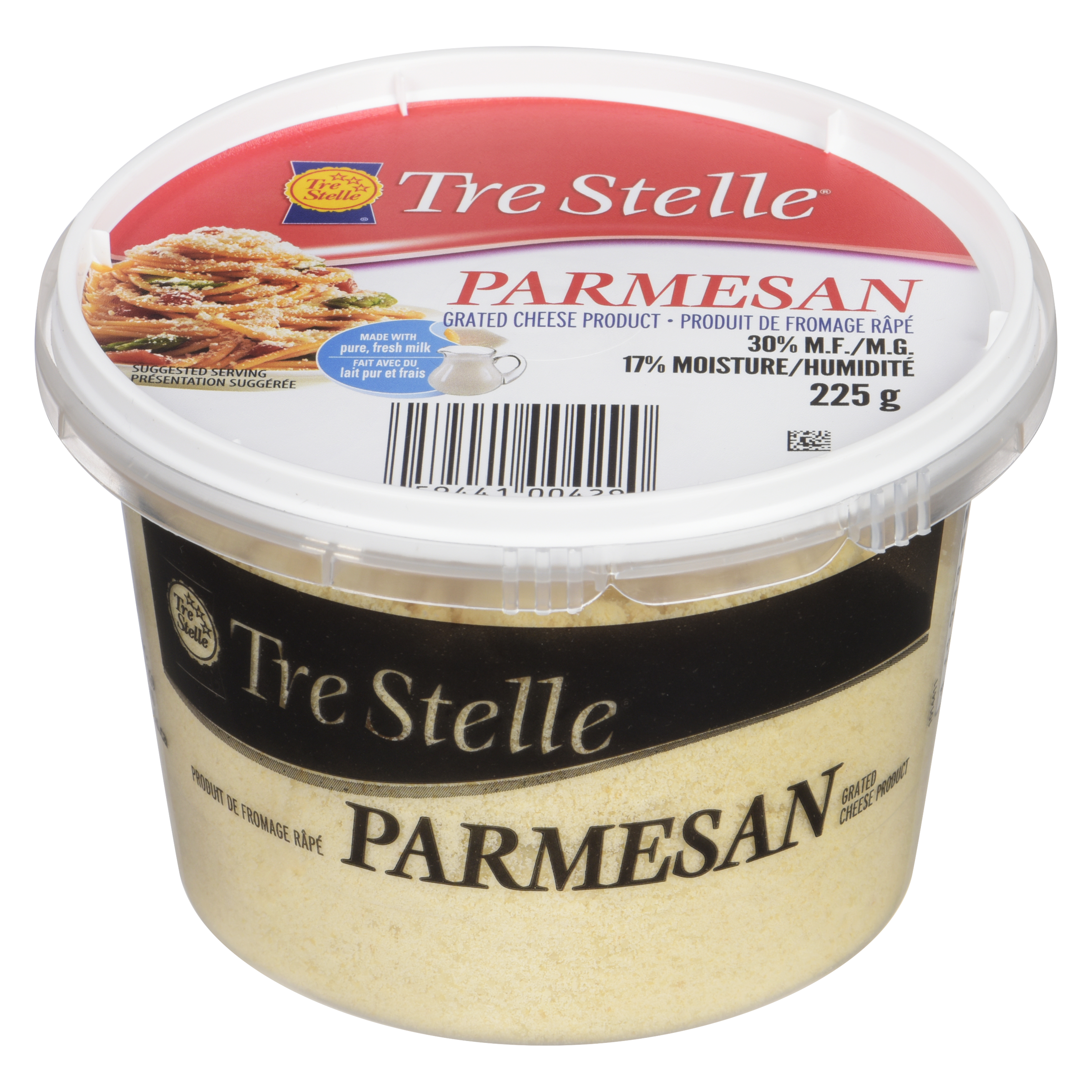Grated Parmesan Cheese Product 225g