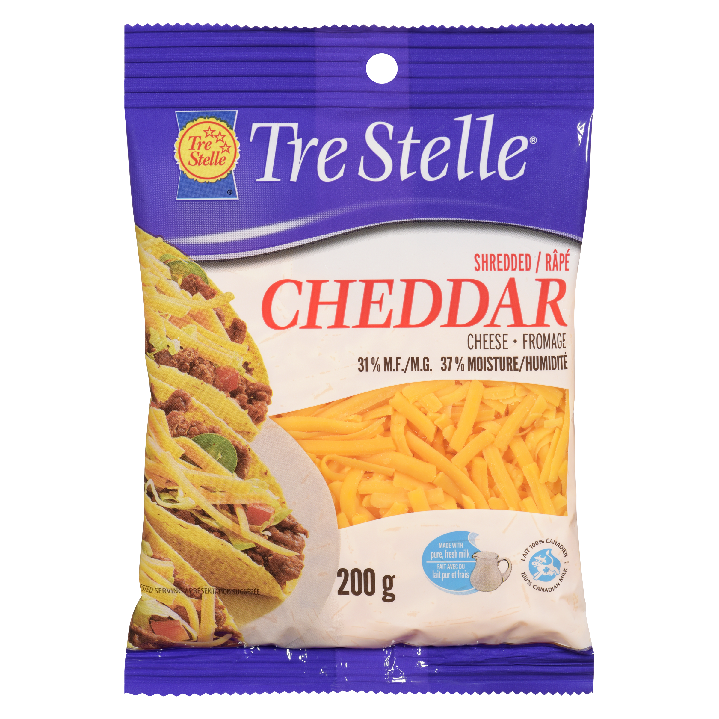 Shredded Cheddar 200g