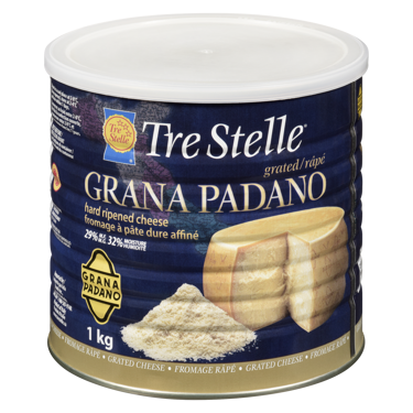Grated Grana Padano Cheese 1kg